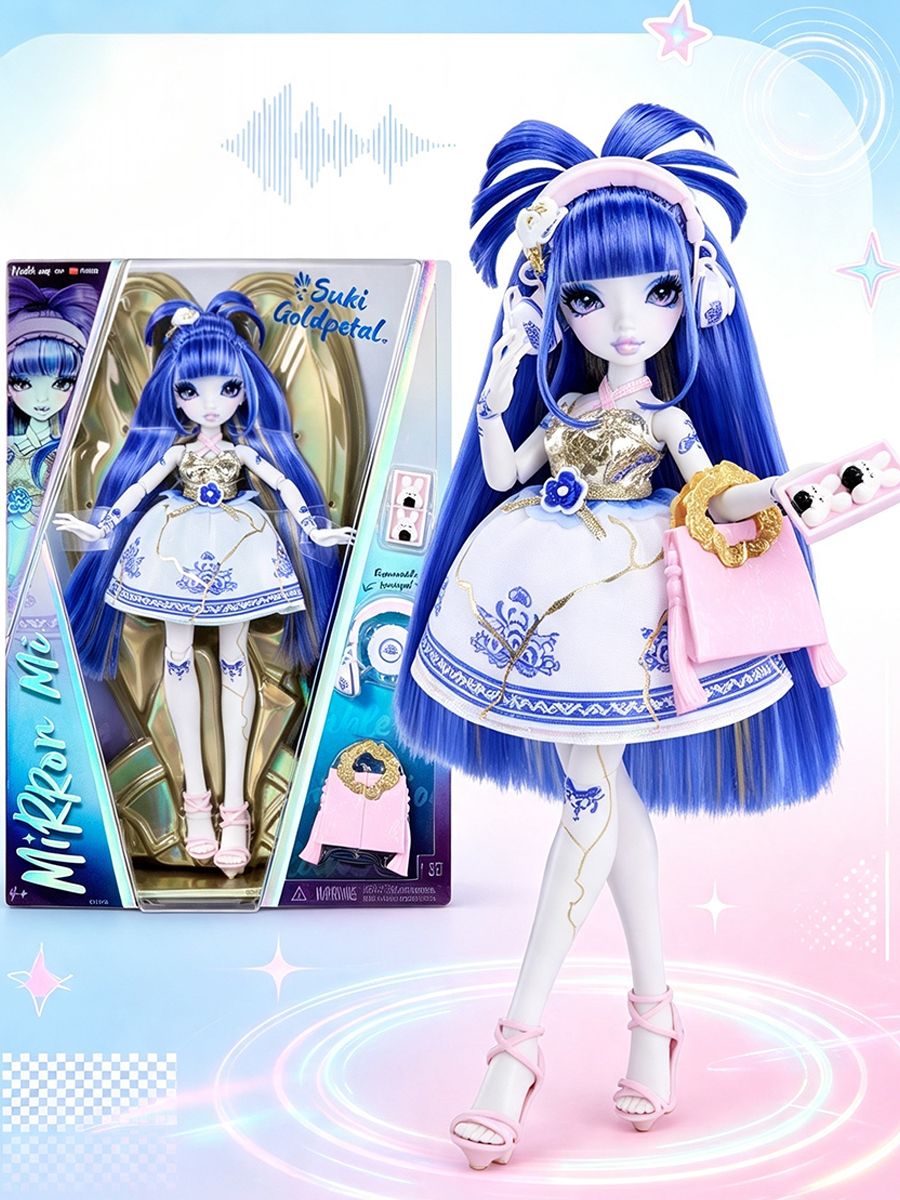 Mirror Mi Suki Goldpetal 2026 Новая модная кукла, детская игрушка-подарок ( MGA )