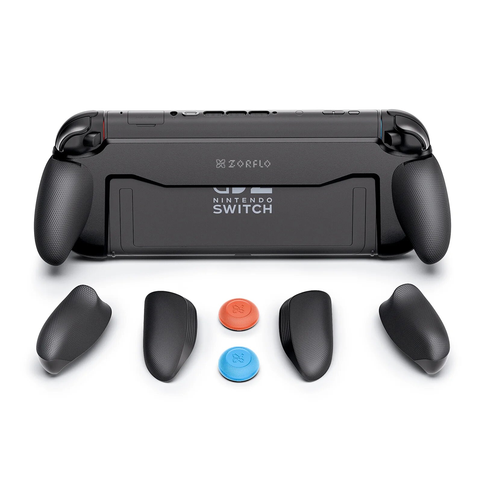 Черный эргономичный контроллер ZORFLO для Nintendo Switch