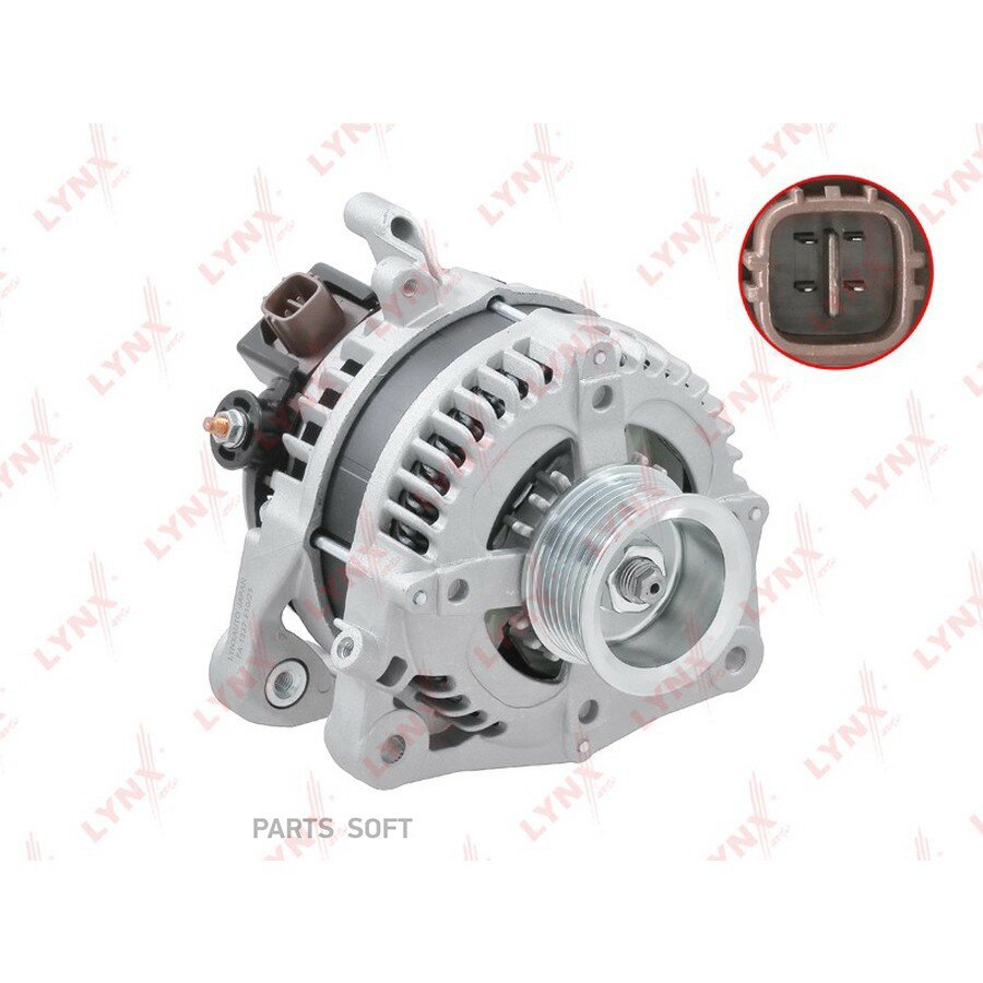 Генератор (130 A, 7PK) от официального дистрибьютора, LYNXAUTO, артикул EA1237