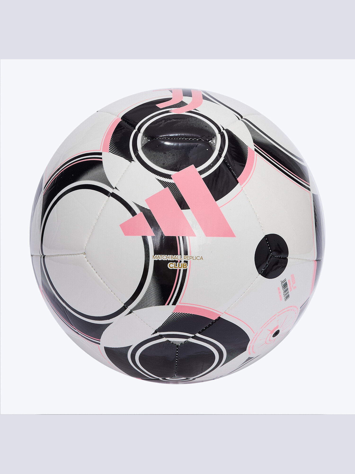 Футбольный мяч Adidas Juventus Club Home JN7321, размер 5, Белый - Черный — фото 1