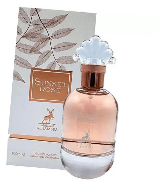 Парфюмерная вода для женщин Alhambra Sunset Rose 100 мл / Роза Зари, Сансет Роуз