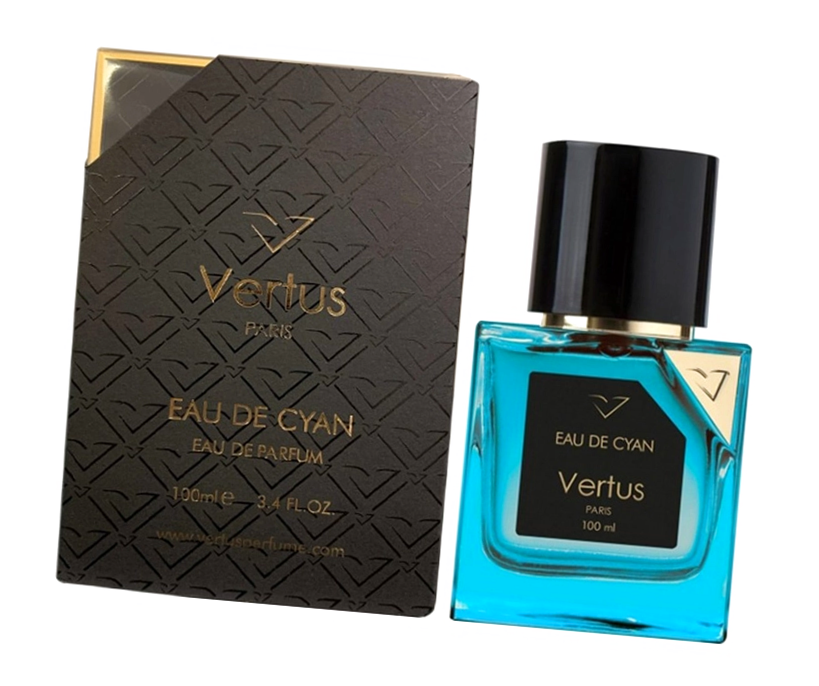 Vertus Eau De Cyan унисекс 100 мл ароматная вода - Вертус О Де Сиан парфюмерная свежая