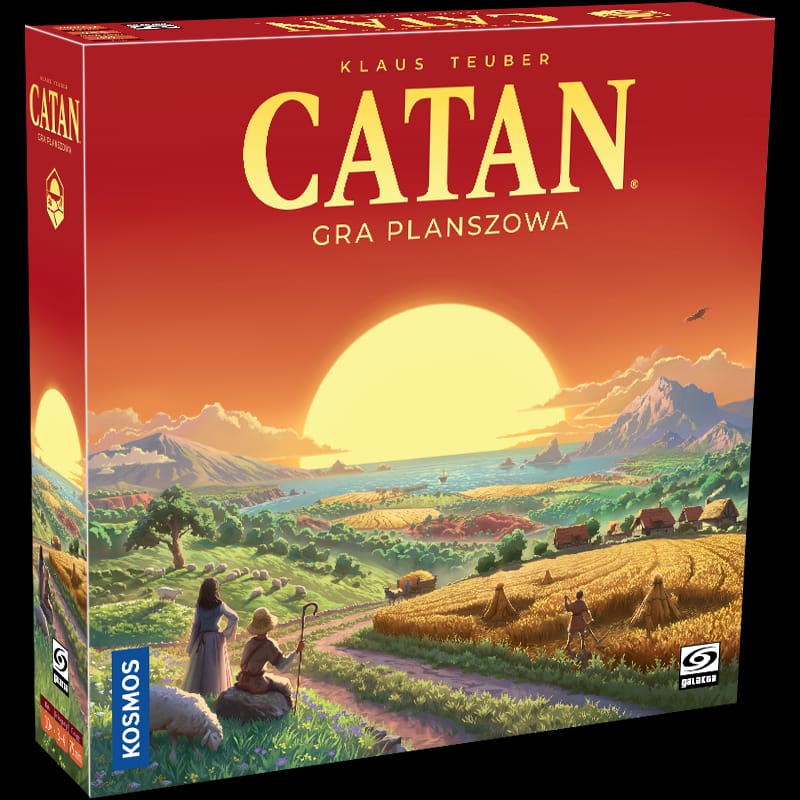 Настольная игра Galakta Catan Поселенцы Катана, стратегическая, разноцветный