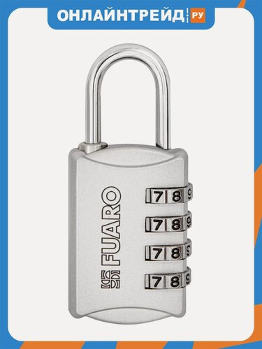 Изображение товара Кодовый замок Fuaro PLZ-TRAVEL-2804S CODE (PLZ-28-04S) /блистер