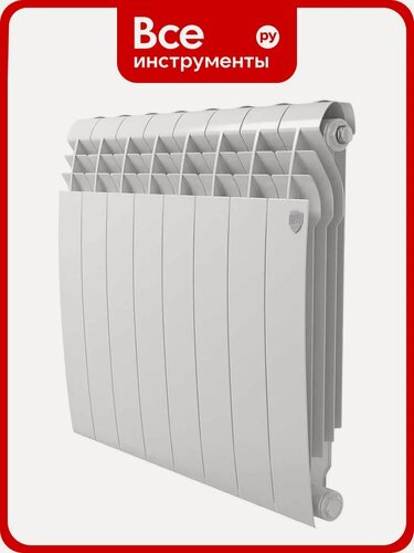 Изображение товара Радиатор биметаллический ROYAL THERMO BILINER B 500 белый, 8 секц. НС-1682268