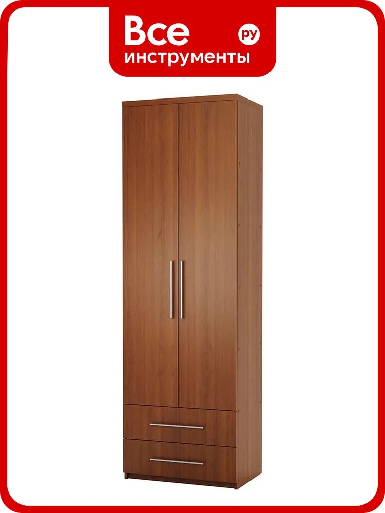 Шкаф офисный с полками и ящиками Шарм Мелодия МПЯ-21 80х60, орех 1901022142