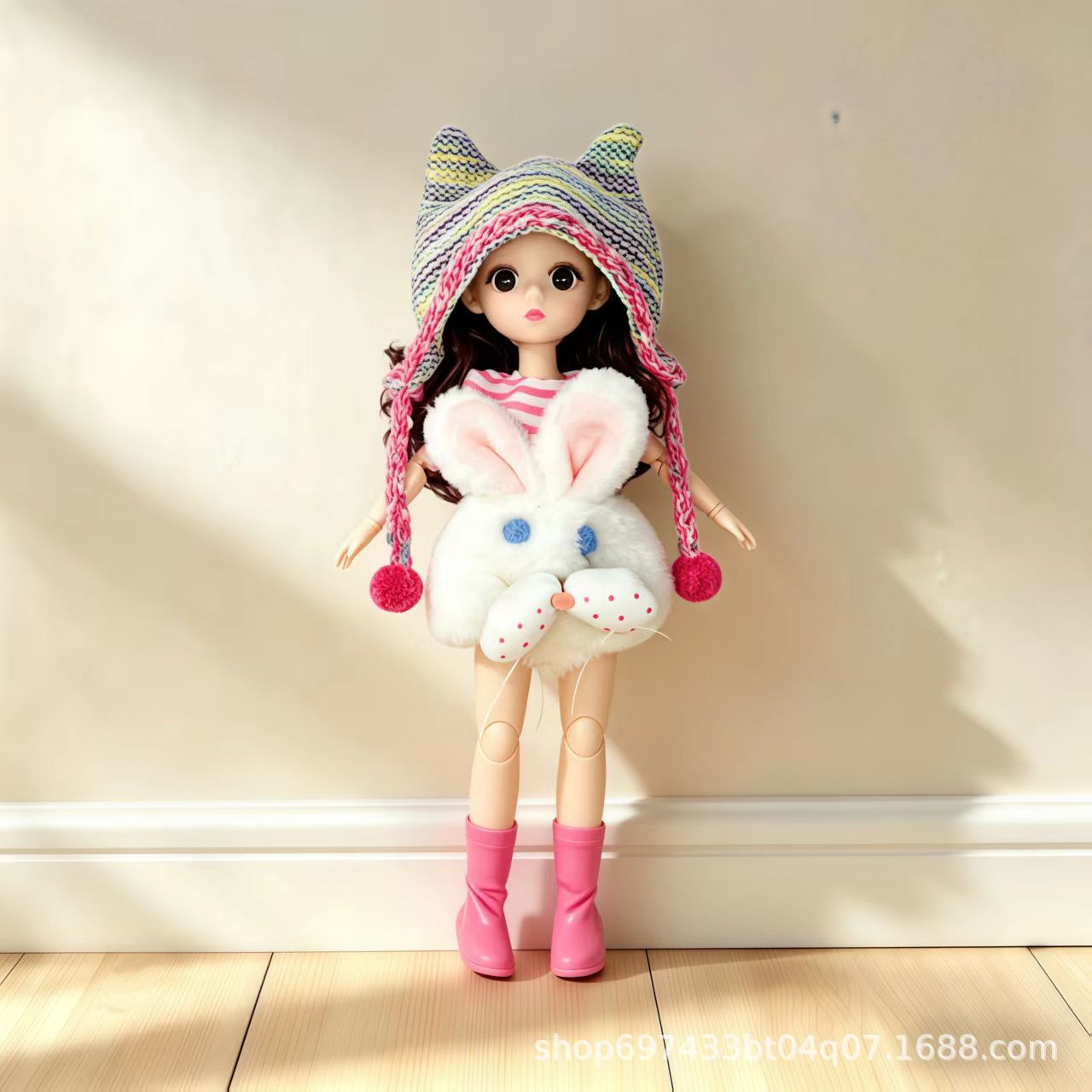 Костюм для куклы BJD 12" (30 см) Синеглазый кролик наряды подарок на день рождения (кукла не включена)