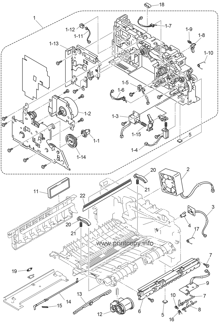 Соленоид LM4238001/ LM4239001 для Brother DCP-7010/ FAX-2920/ HL-2045/ MFC-7220