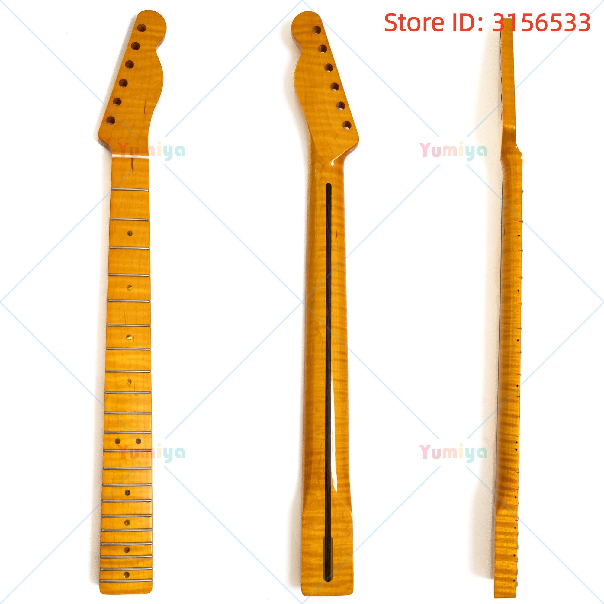 Гриф электрогитары Fender Telecaster с 21 ладом в тигровую полоску, Регулировка торца корпуса, Аксессуары для гитары