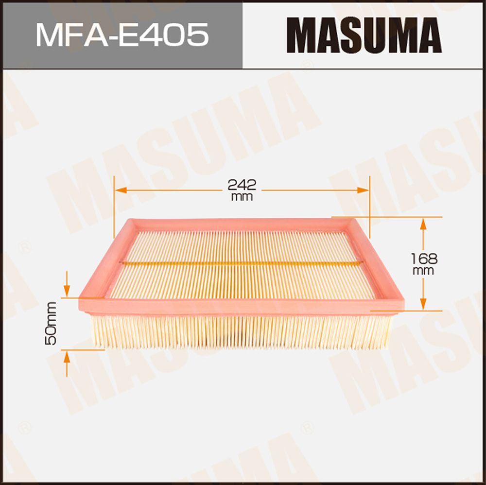 Фильтр воздушный MASUMA MFA-E405 для PEUGEOT 307 2001-2008
