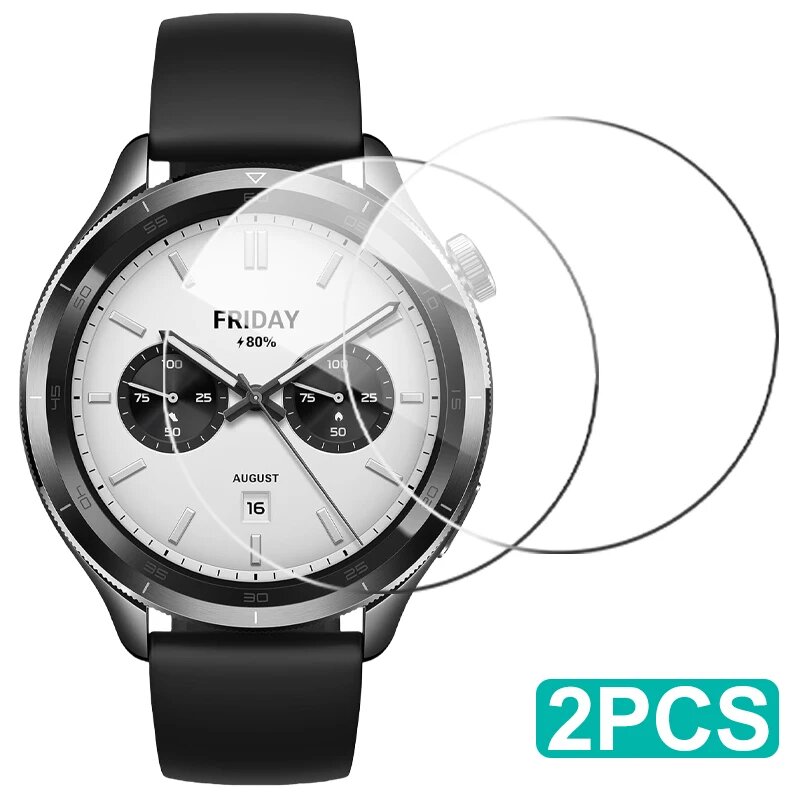 Защитное стекло для Xiaomi Mi Watch S3/S4/S4 Sport/S4 41MM/S5 For Mi Watch S5, 2Pcs