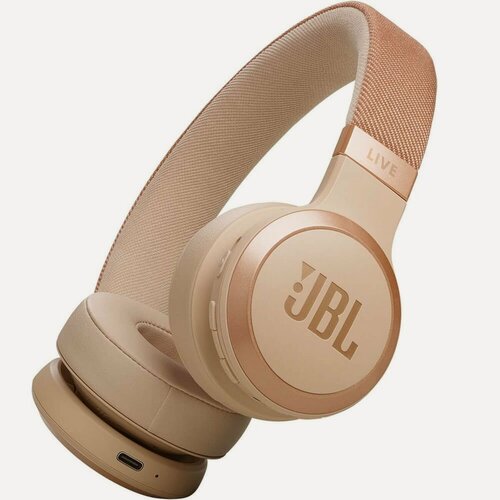 Изображение товара Наушники накладные Bluetooth JBL Live 670NC Beige (JBLLIVE670NCSAT)