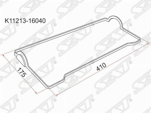 Прокладка клапанной крышки SAT K11213-16040 TY 7A-FE