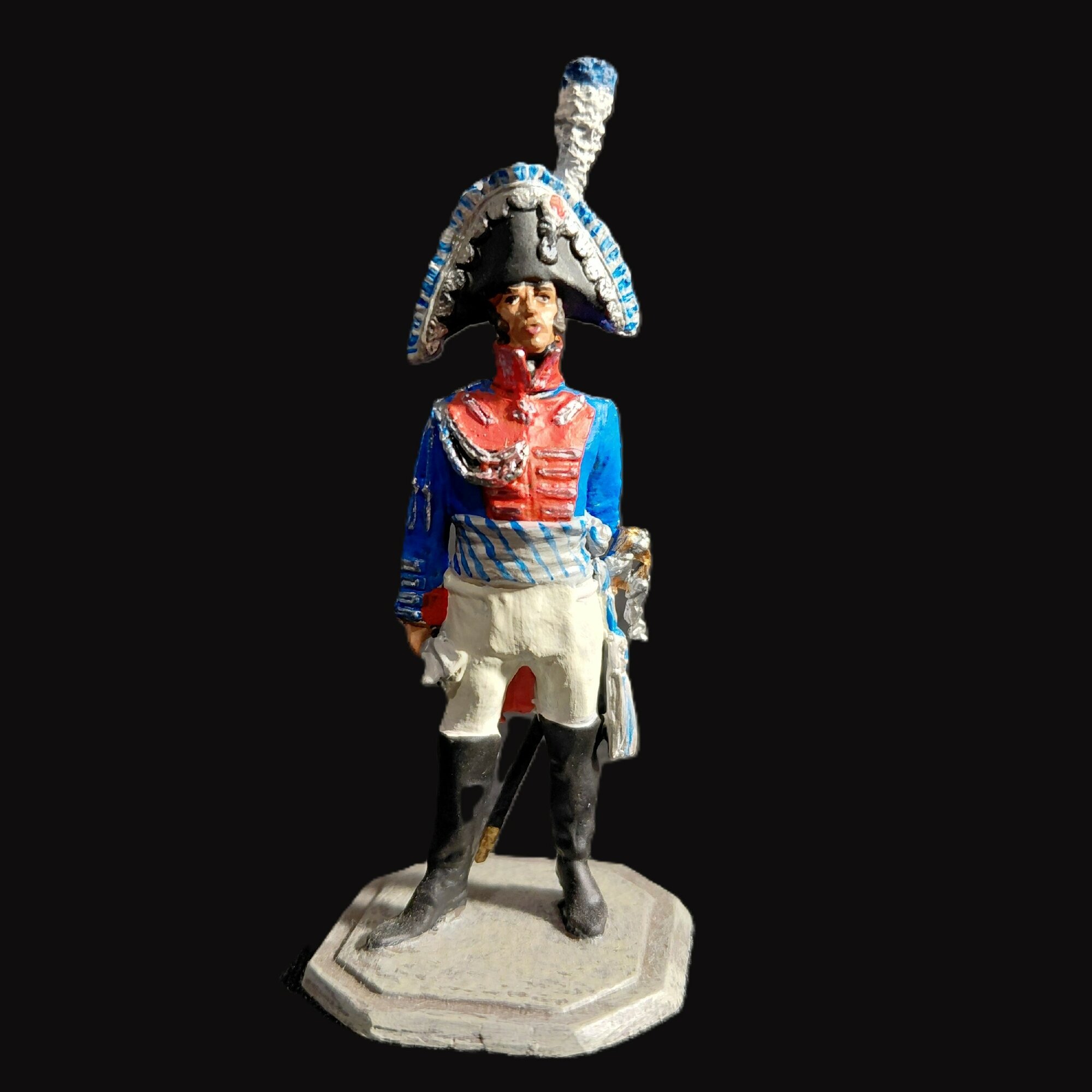 Оловянная фигура "Баварский генерал-адъютант, 1809 год."