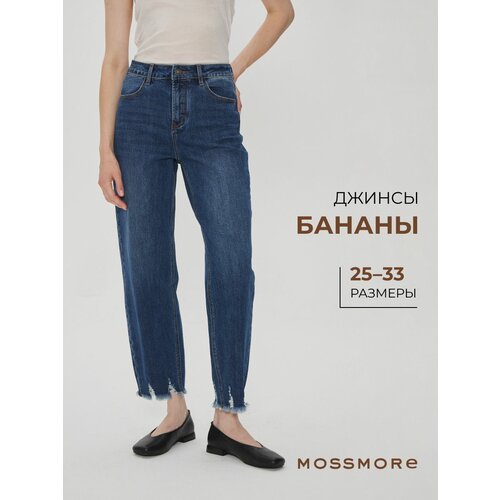 фото Джинсы мом mossmore, размер 28, dark blue