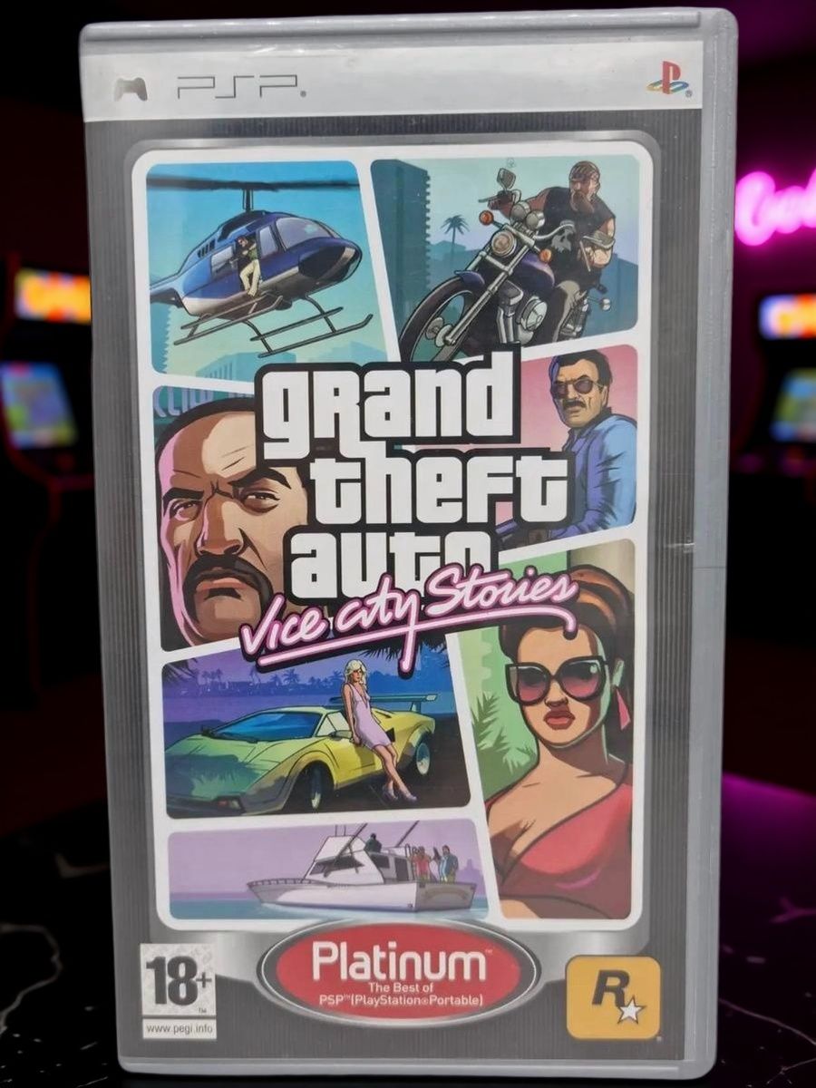 Игра для PSP Grand Theft Auto: Vice City Stories