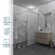Душевая перегородка SHOWER GLASS GK-24-8мм 120x200 см, цвет фурнитуры хром блест...