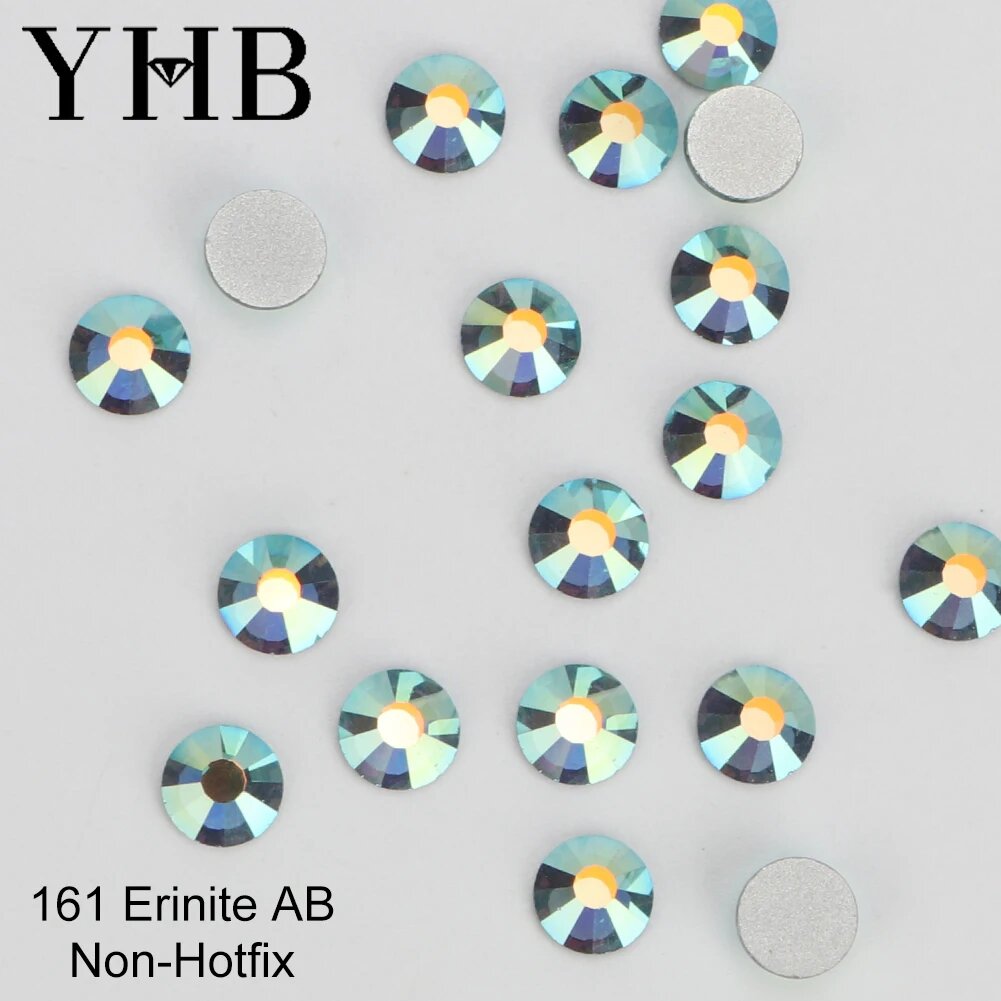 Стразы YHB 4mm SS16 161AB Erinite AB, 1440шт