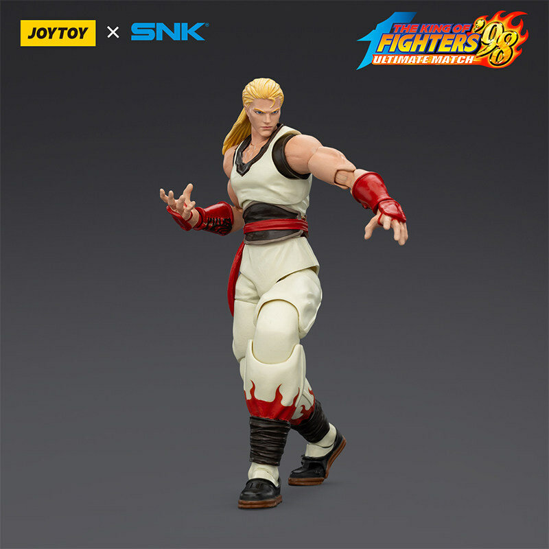 JOYTOY Dark Source King of Fighters '98UM Fatal Fury Team Terry Andy Joe Higashi 1/18 Scale Articulated Figure Model