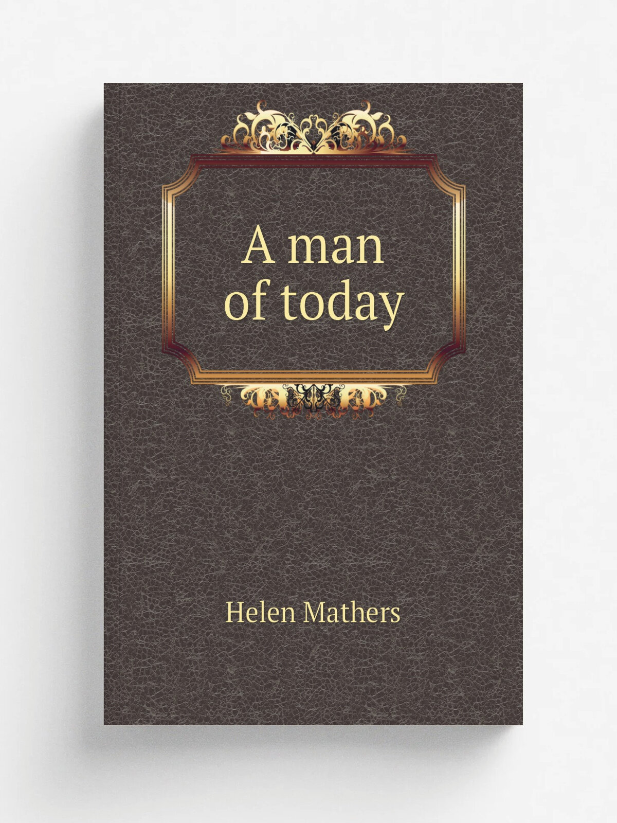 A man of today | Mathers Helen | 1894 | London : F.V. White & Co. | Репринт