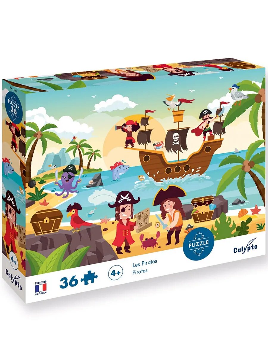 Calypto Пазл Пираты, 36 д. 7600