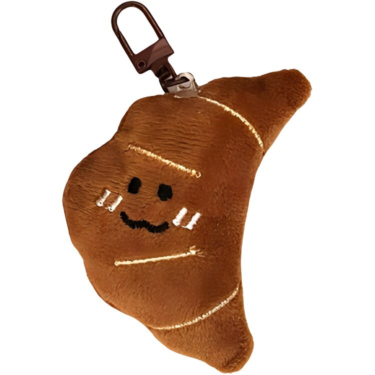 Куклы плюшевые унисекс ROUERXIONG Food Play Fun, Cute Croissant Bag