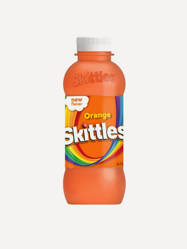 Изображение товара Напиток негазированный Skittles drink Orange, с ярким вкусом апельсина, 414 мл (США)