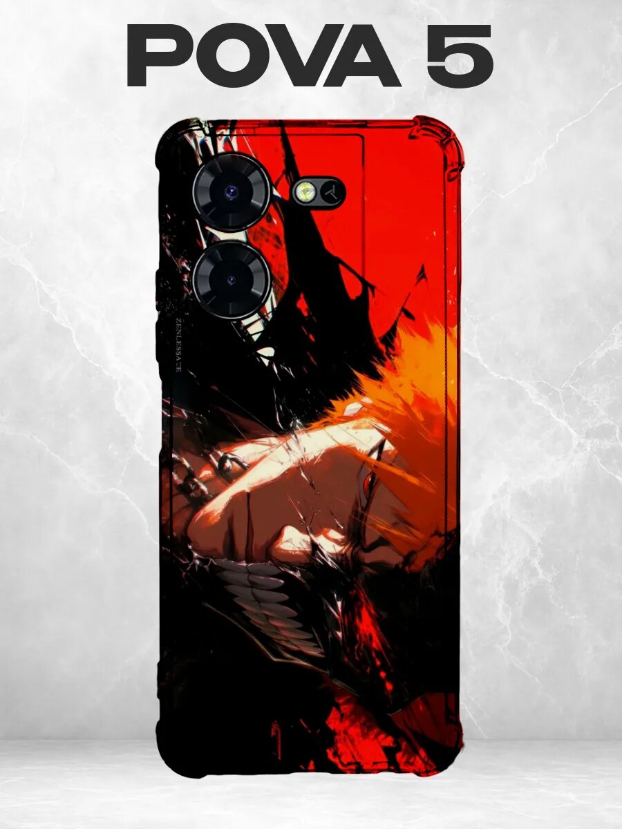 Чехол на Tecno Pova 5 Блич Ичиго пустой