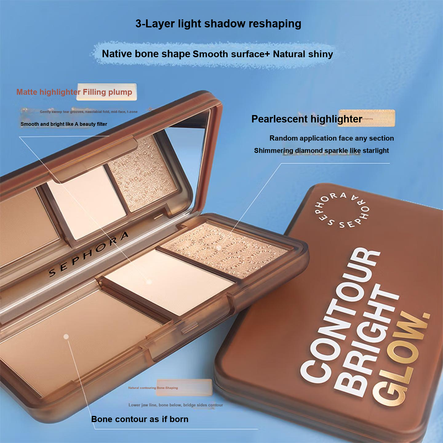 Наборы для контуринга Sephora — фото 1