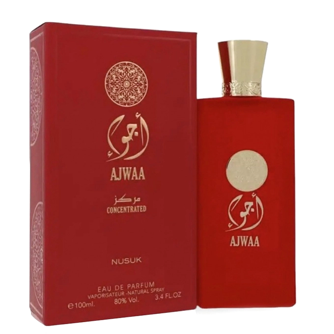 Парфюм для женщин Nusuk Ajwaa Oud Red 100 мл / Аджваа Уд Ред ароматная вода с нотами уда