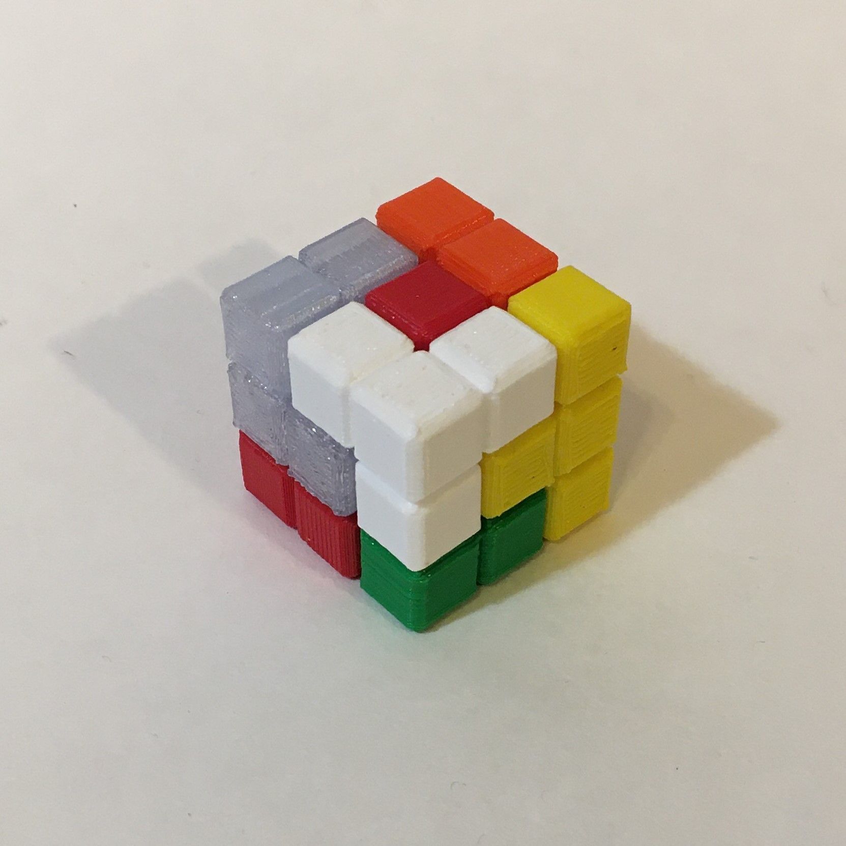 3D-пазл сборный в стиле Тетрис, PLA, 3D-печать, арт. PZ-PUZ-PR-294074