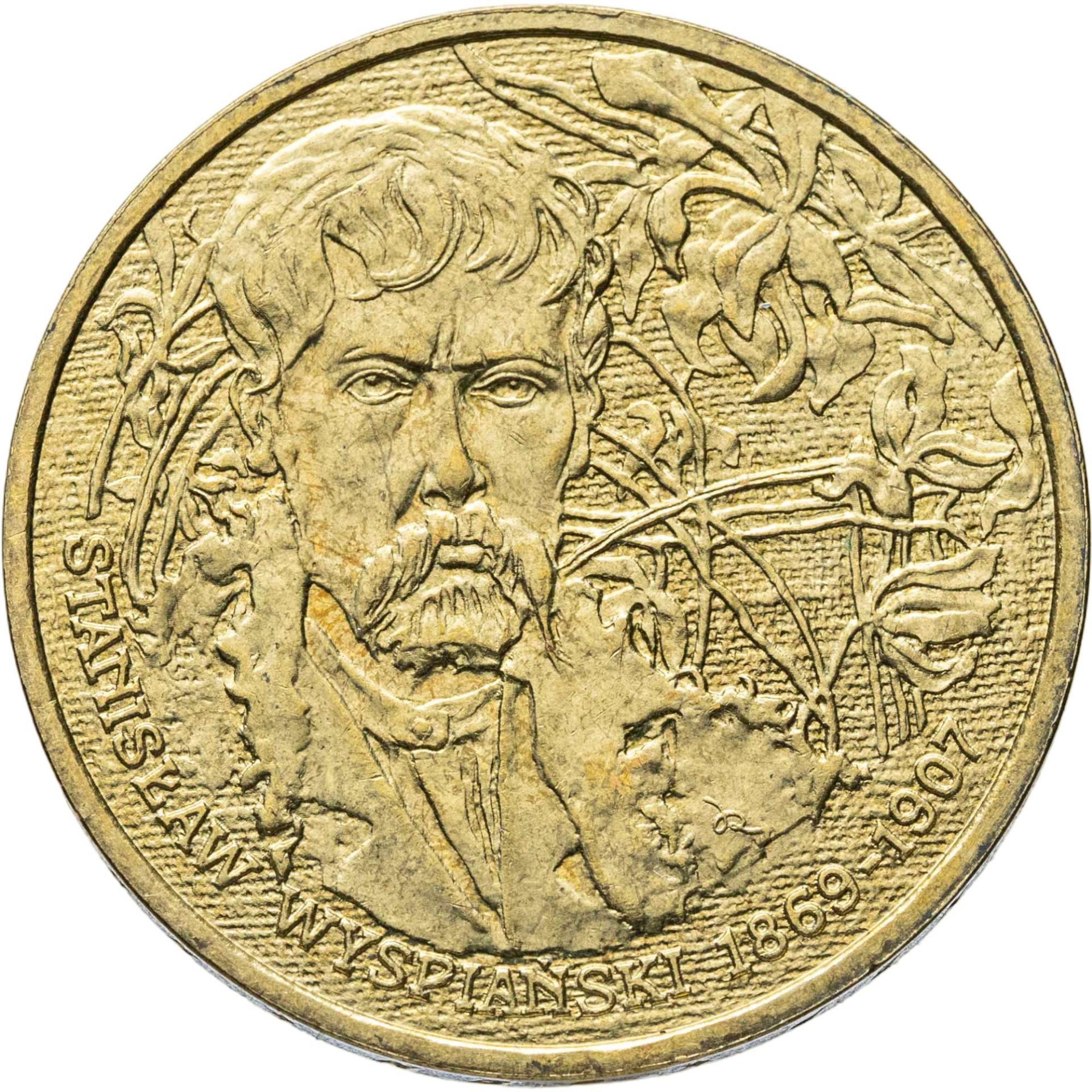 Польша 2 злотых (zlote) 2004 Художники Польши 19-20 века - Станислав Выспяньский