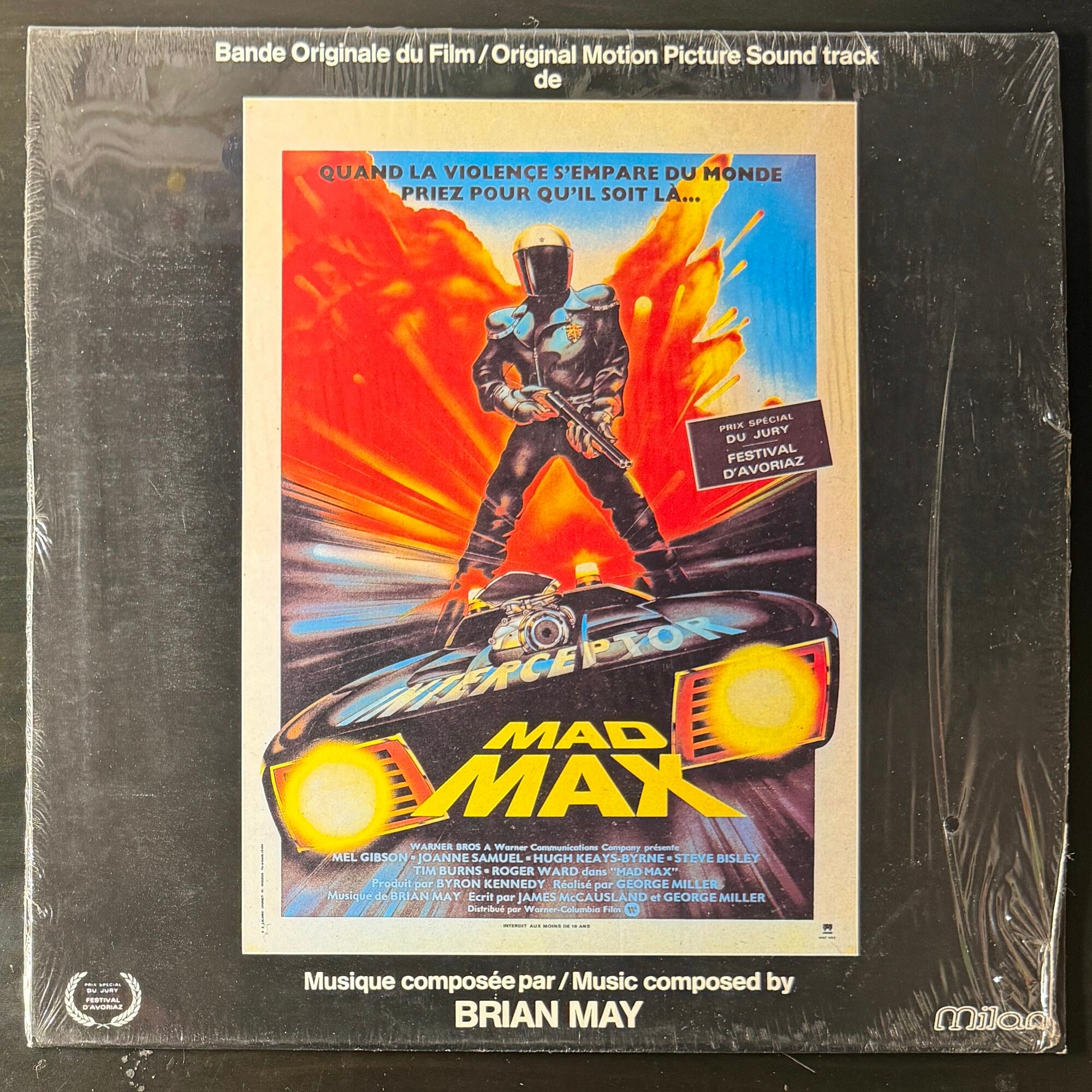 Виниловая пластинка Mad Max - Original Motion Picture Soundtrack (США 1980г.)