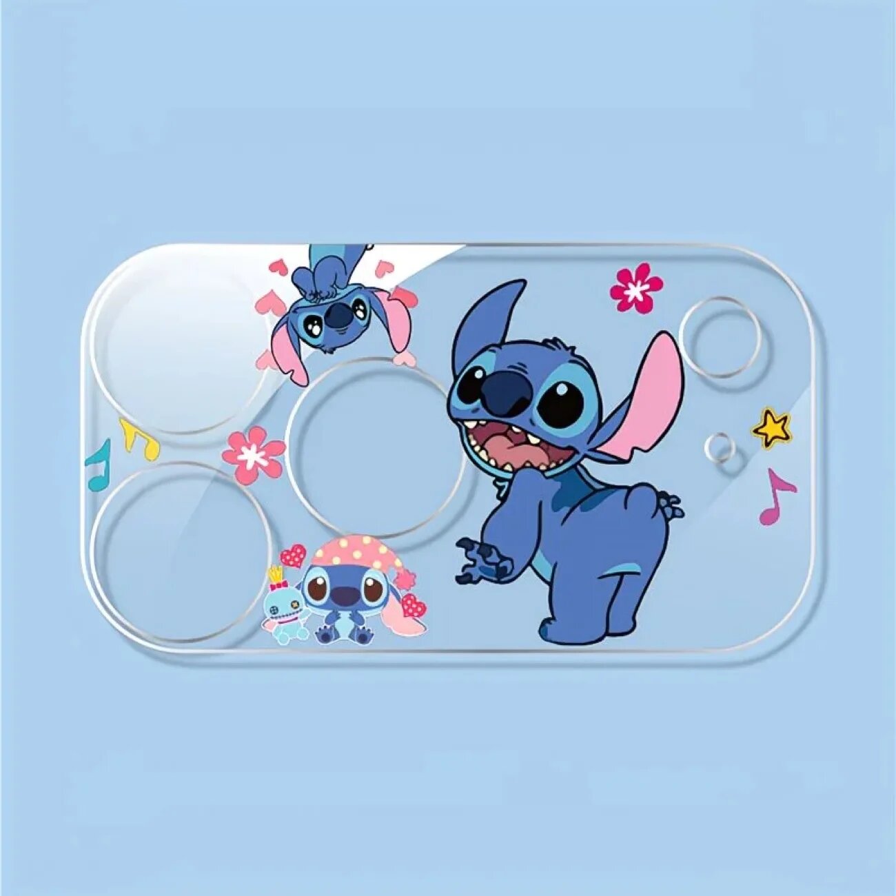 Милая мультяшная защитная пленка для камеры Stitch Lotso для iPhone 17 Pro Max, iPhone17 Про Макс, 8