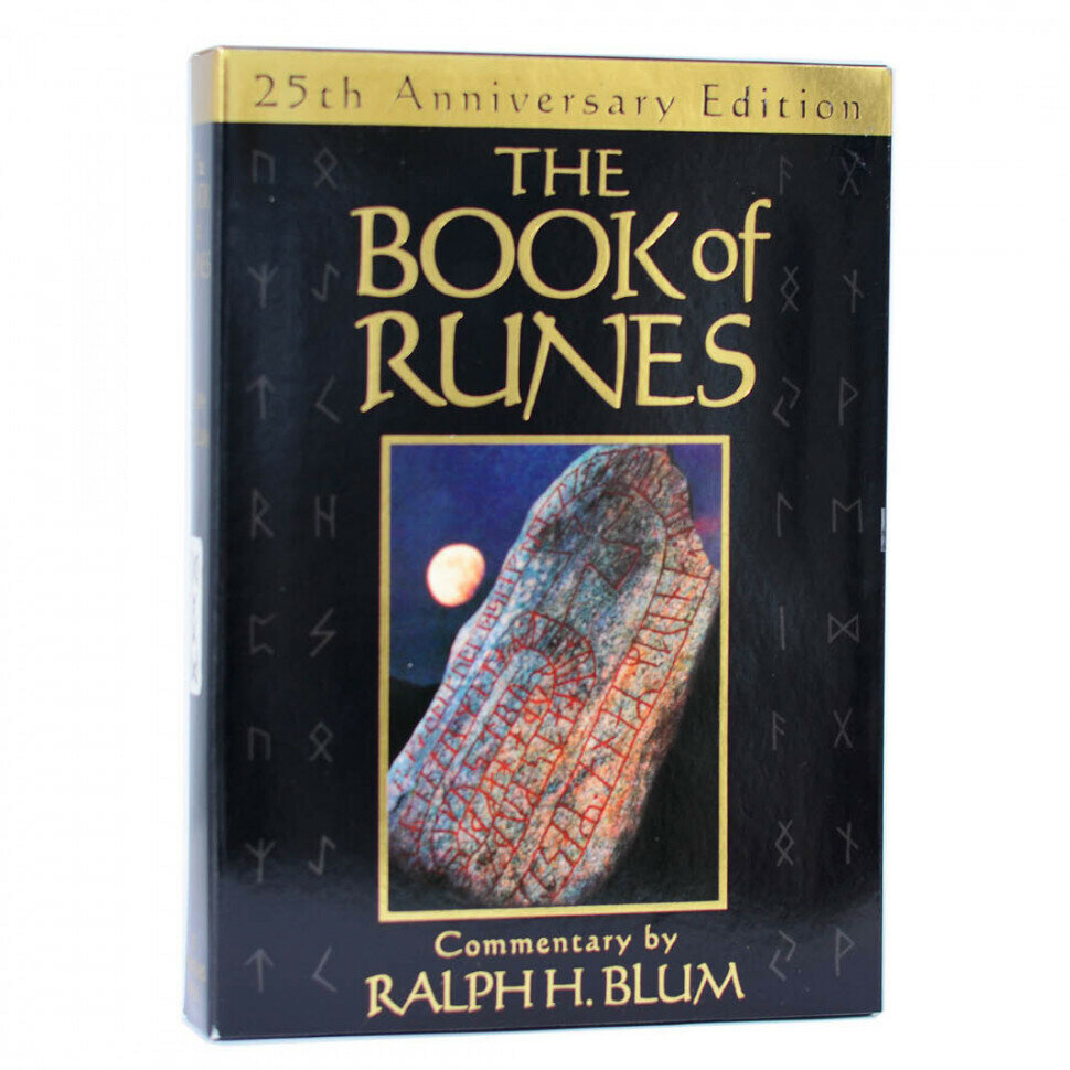 Таро Книга Рун (в комплекте с руническими камнями) / The Book of Runes, 25th Anniversary Edition U.S. Games Systems