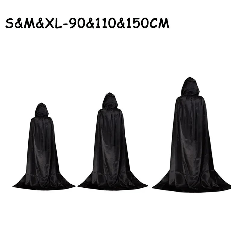 Плащ ведьмы S-M-XL-3PCS