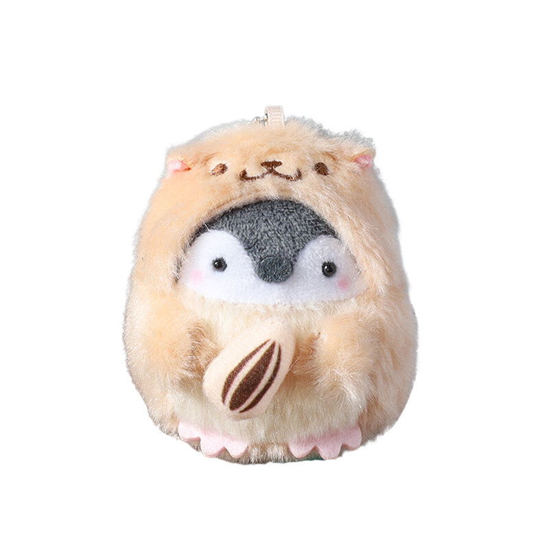 Плюшевый брелок унисекс Abay, Пингвин, Pink Hamsters Penguin