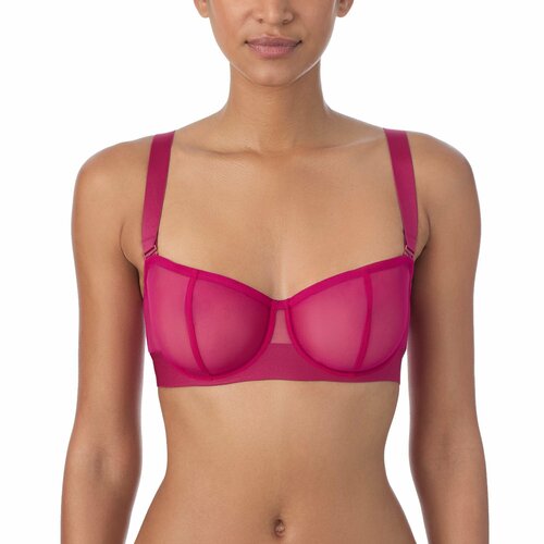 фото Бюстгальтер dkny sheers, 1 шт., размер 34d, фуксия