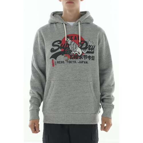 фото Свитшот superdry, размер s, , светло-серый