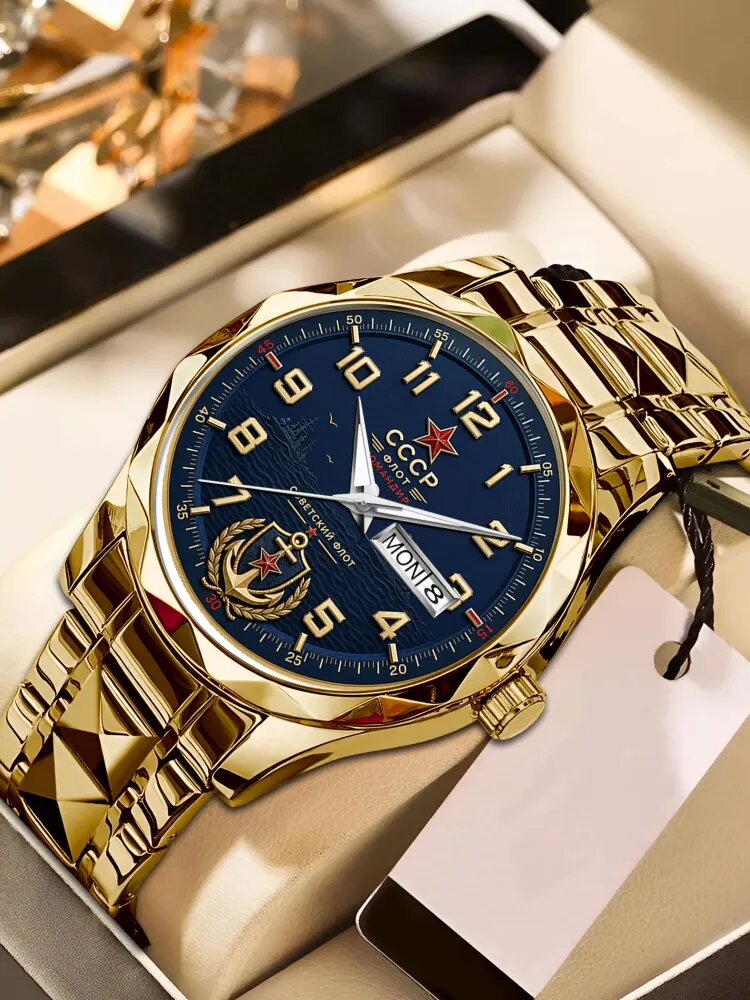 Часы наручные Электронные Luxury-Gold-CCCP0110