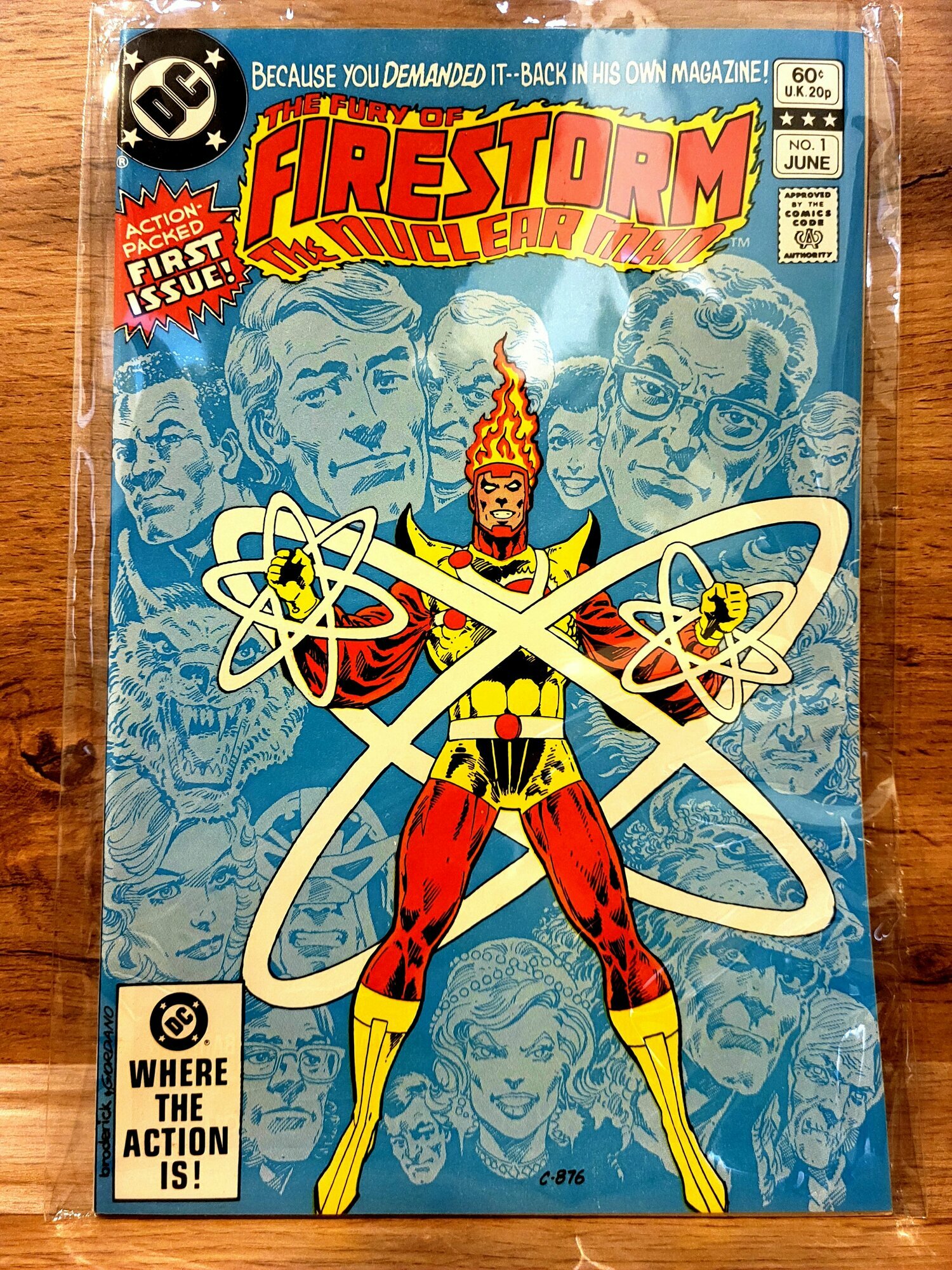 Ретро Комикс Firestorm #1. 1987 Год.