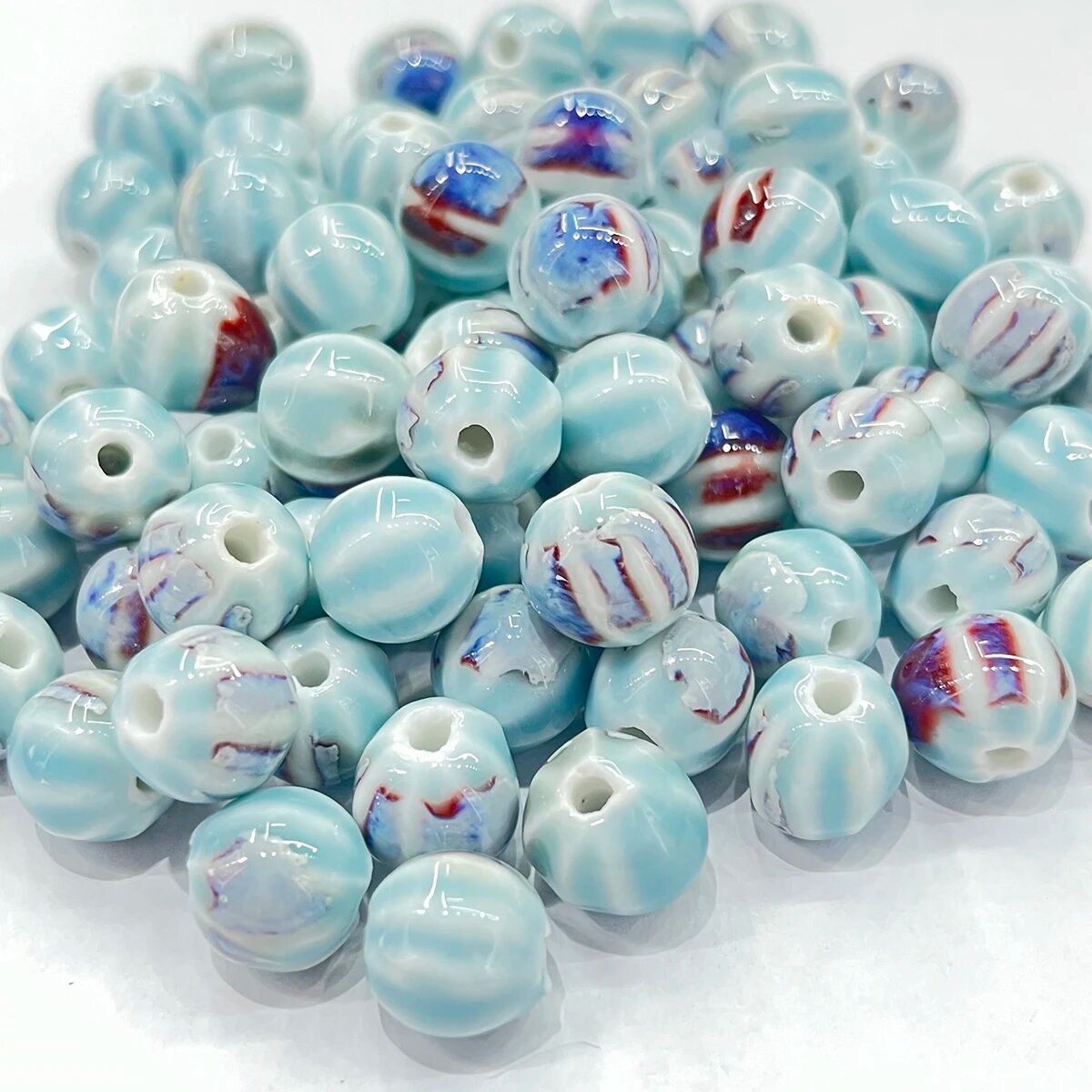 Керамические бусины 40PCS, fenqingguifei
