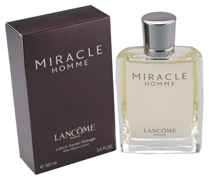 Ланком Миракл Ом мужской лосьон после бритья 100 мл - Lancome Miracle Homme формула