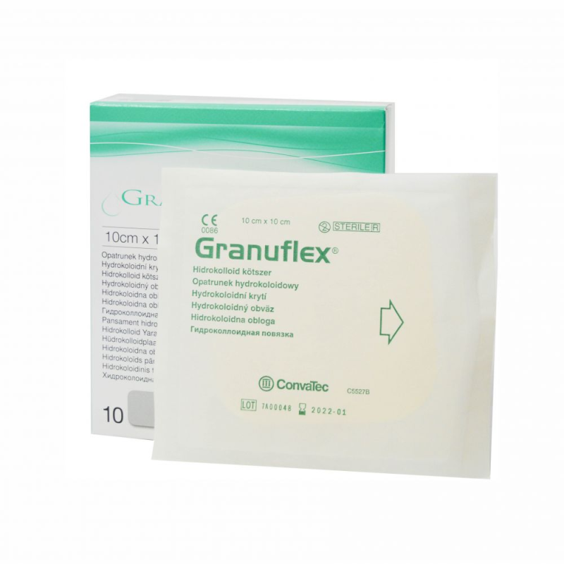 Convatec Granuflex Повязка гидроколлоидная Грануфлекс 10х10 см