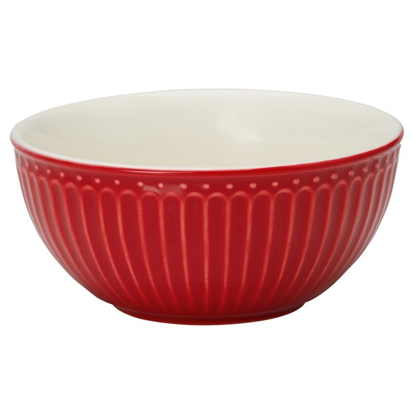 Пиала Greengate Alice red 14 см