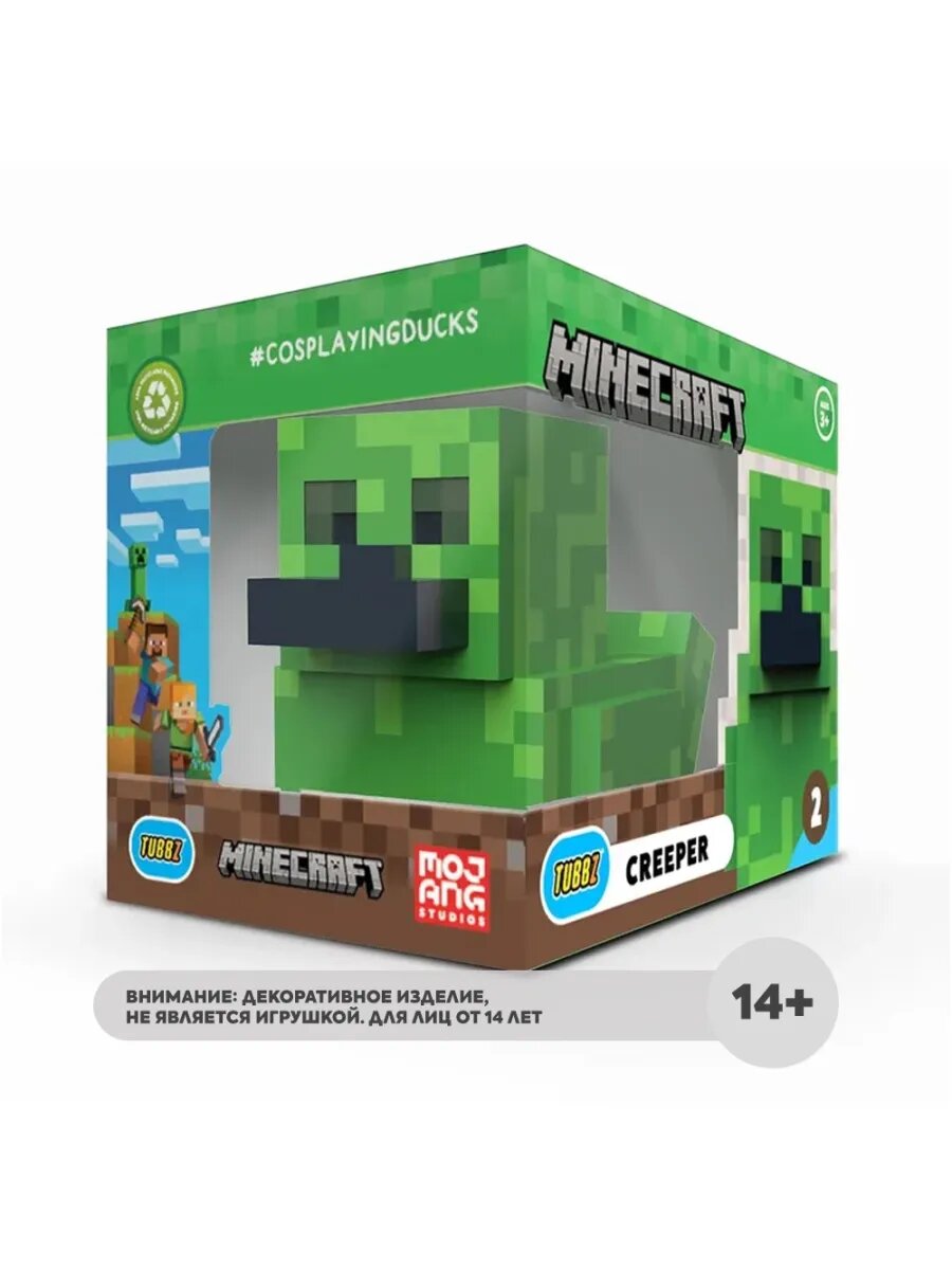 Фигурка Утка TUBBZ Minecraft Creeper (Box)