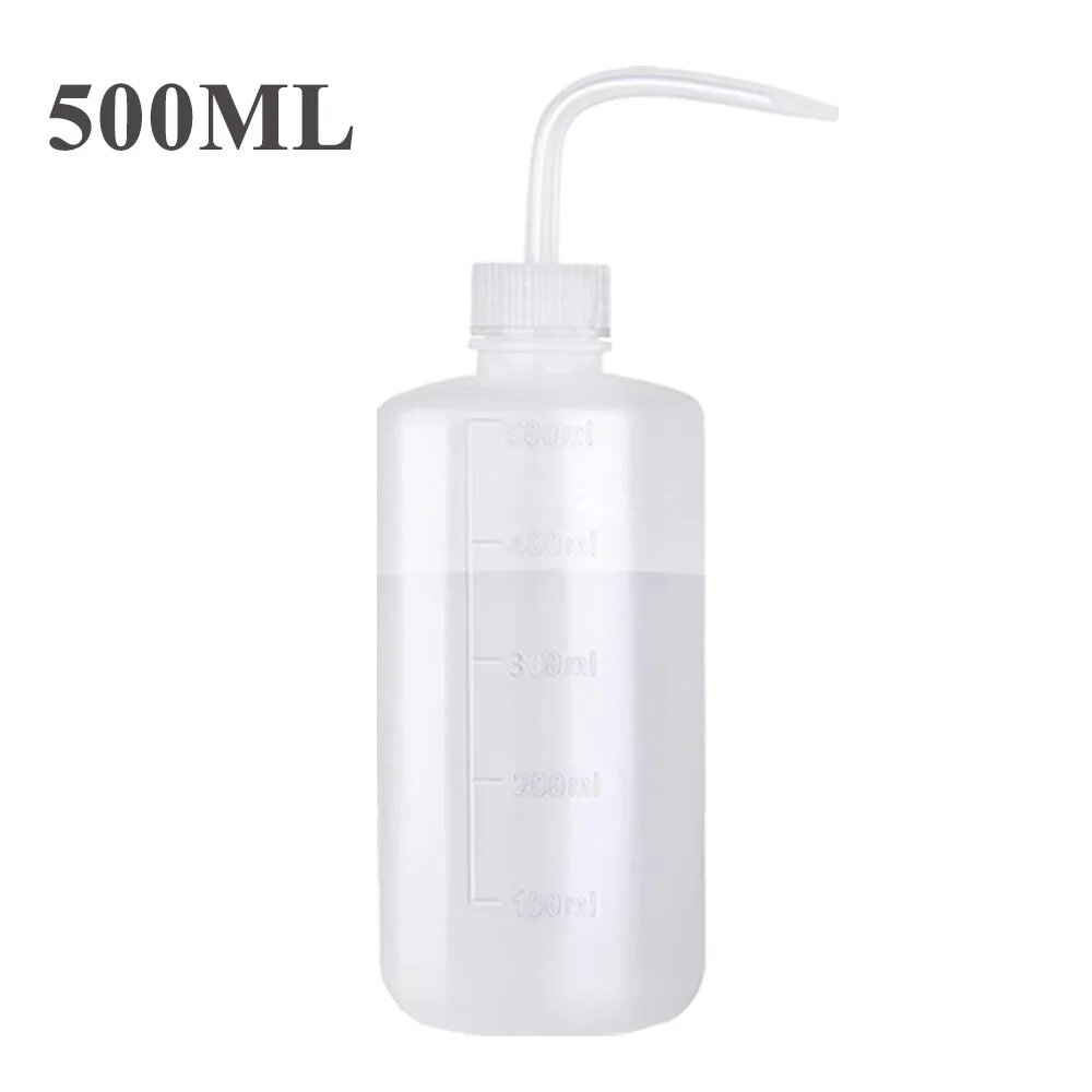 Бутылочки для мытья татуировок Usiriy 250/500 мл пластик 500ML-White