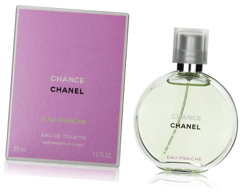 Chance Eau Fraiche Chanel женская туалетная вода 35 мл - Шанс Фреш Шанель Зеленый