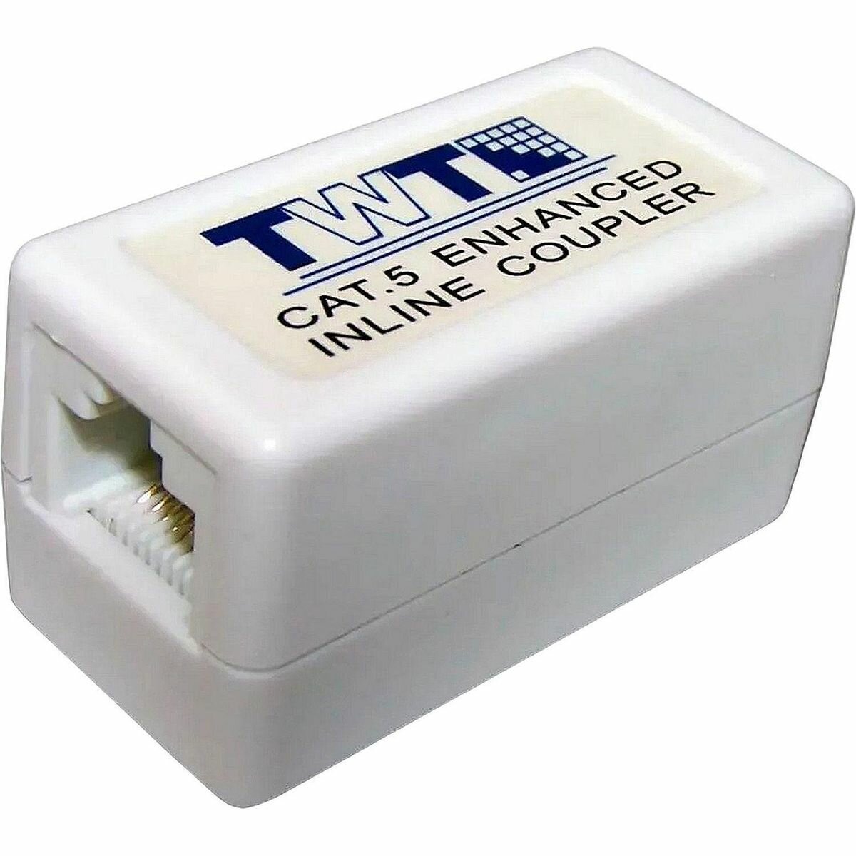 Адаптер проходной TWT TWT-CP45UTP5E RJ-45, неэкранированный, категории 5е (2125705)