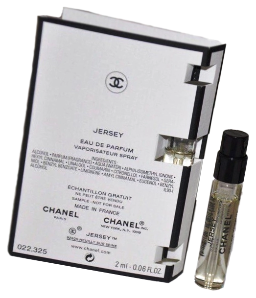 Женский сэмпл Chanel Jersey Les Exclusifs 2 мл / парфюм Шанель Джерси